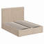 Upholstered Fabric Ottoman Bed