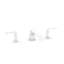 Tolmin Widespread Bathroom Faucet with Drain Assembly-78575071