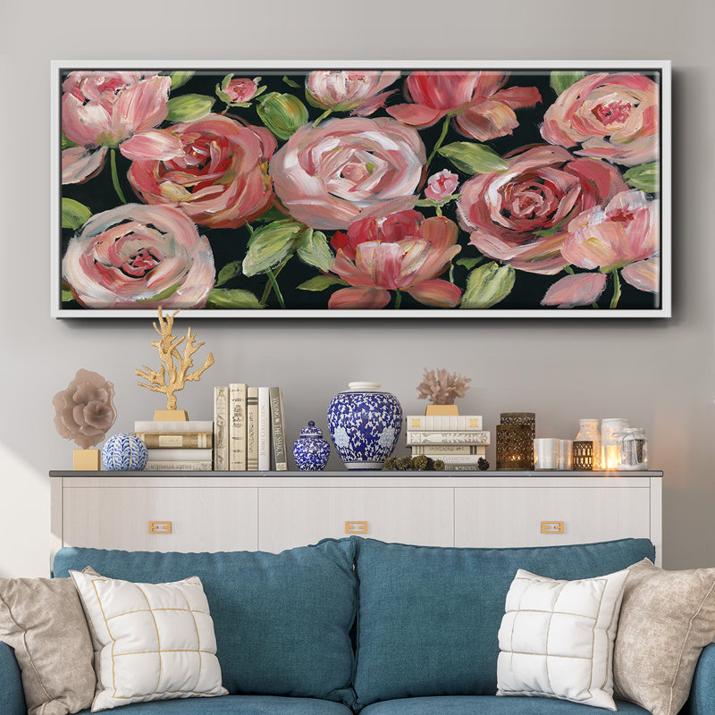 Red Velvet- Framed Canvas