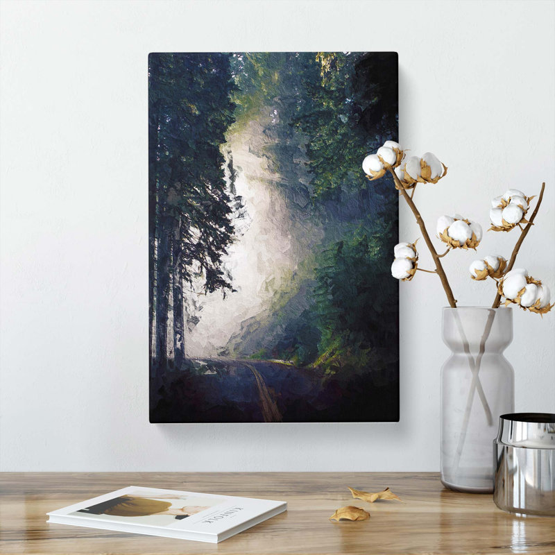 Forest Light - Wrapped Canvas, 50cm H x 35cm W x 3cm D