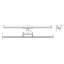 hansgrohe RainDrain Minimalistic Complete Set 2", 47 1/4" Trim and Installation Set
