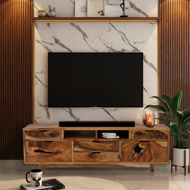 Pyrrhos 71'' Solid Wood Sideboard