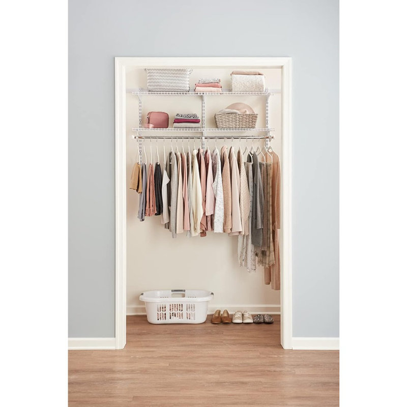 Configurations Custom Closet Kit, 3-6 Ft. Adjustable ...