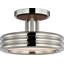 Hudson St. 8" Semi-Flush Mount-334000082