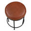 Tabouret à hauteur de comptoir Michael Caramel