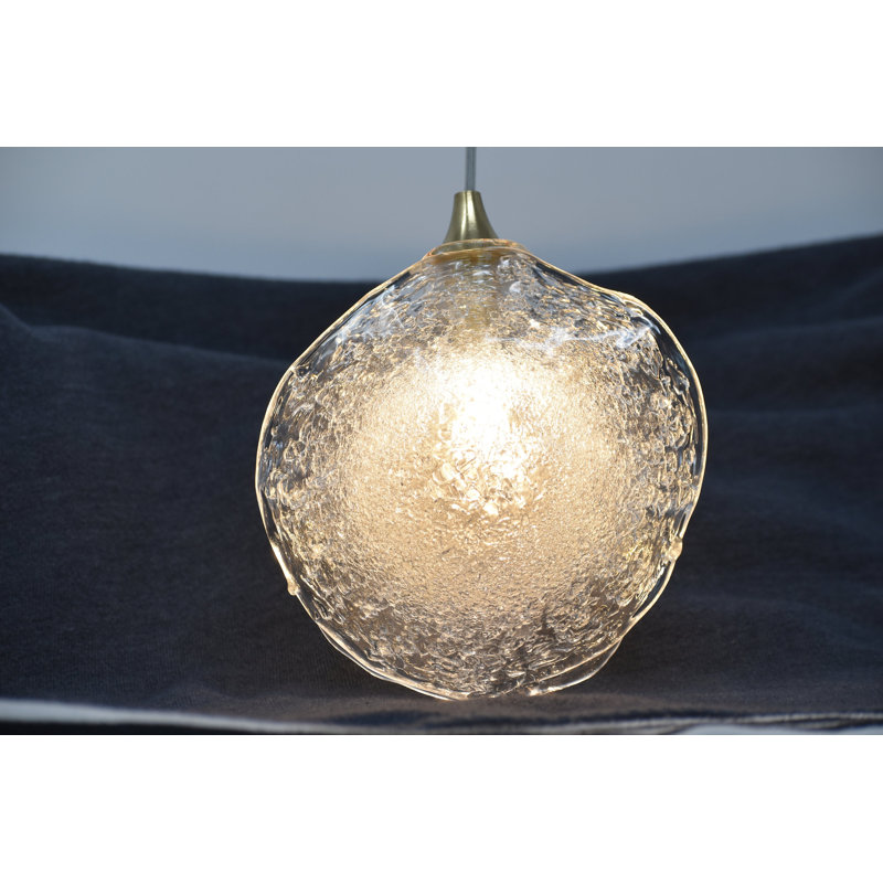 Crystal Glaze 21 - Light Cluster Pendant, Oil Rubbed Bronze, Frosted Clear, 96" H x 26" W x 26" D