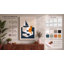 Cat and Sailboat Mid-Century - Wrapped Canvas-252015400-252015414