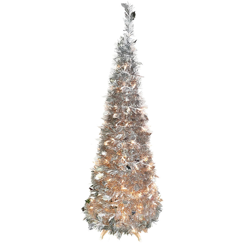 Arbre de Noël artificiel éclairé 4 pi avec lumières claires
