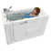 Baignoire combinée en acrylique avec robinet 52 po x 26 po