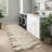 Abstract Machine Washable Rug with Rubber Backing for Living Room Modern Non-Slip Dining Room Rug Easy-Cleaning Floor Carpet for Bedroom Office-935098305