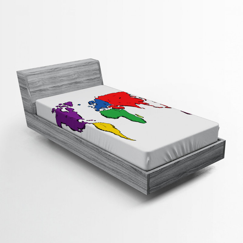 Microfiber Fitted Sheet, Twin XL Fitted Sheet