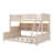 Bunk Bed With Integrated Shelving, Customizable Lights And Ventilated Panel-653815943-653815963