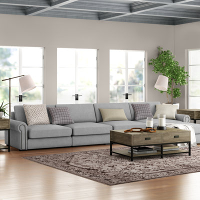 Mosely Upholstered L-Shaped Sectional Right Hand Facing