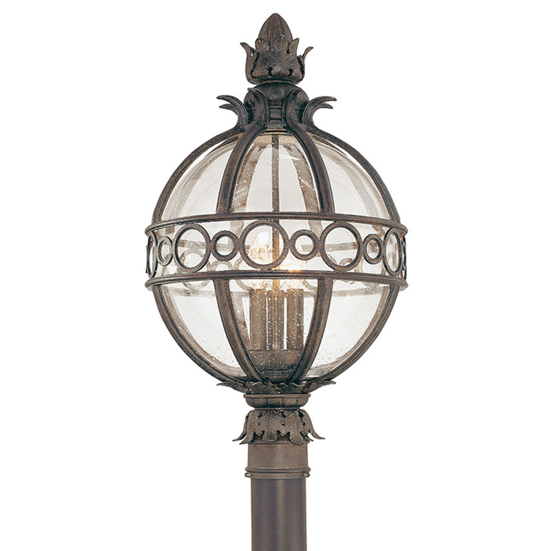 Tête de lanterne traditionnelle 3 lumières Campanile