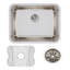 Lustertone 23.5" L x 18.25" W Undermount Kitchen Sink Kit
