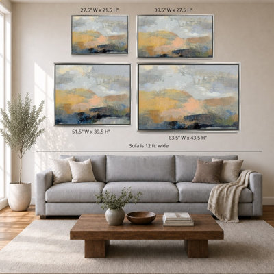 «Dusk I» par Silvia Vassileva - impression sur toile