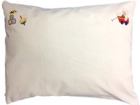 Coussin lombaire teddy et jouets