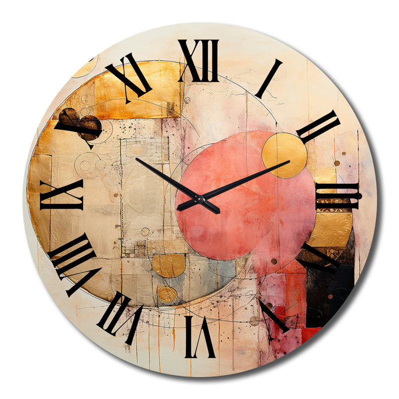 Horloge murale en métal Beyarmudu, Très grand