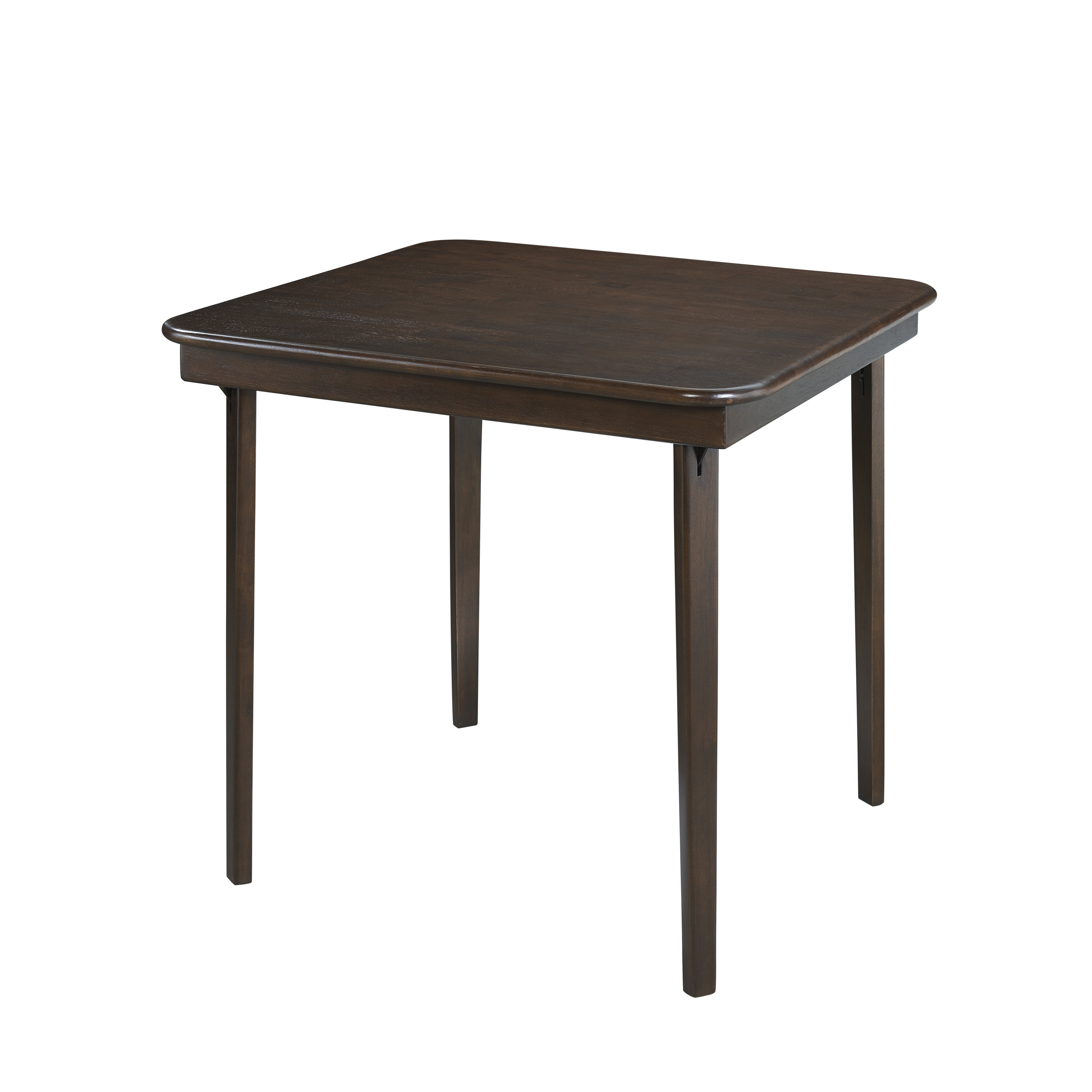32" Solid Wood Square Folding Card Table