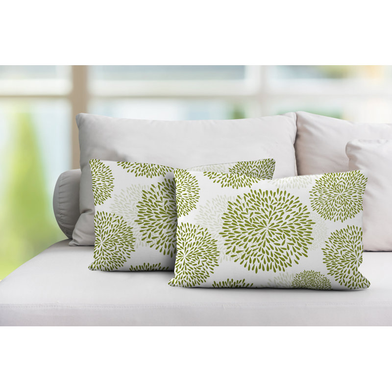 Coussin Confetti, Vert clair