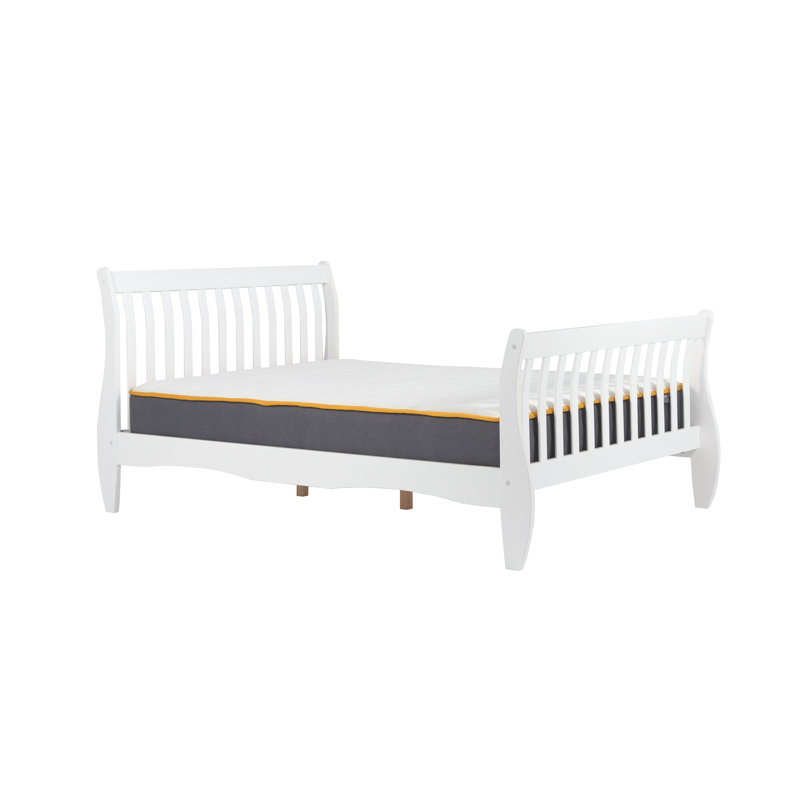 Balmoral Bed Frame, Small Double (4'), White