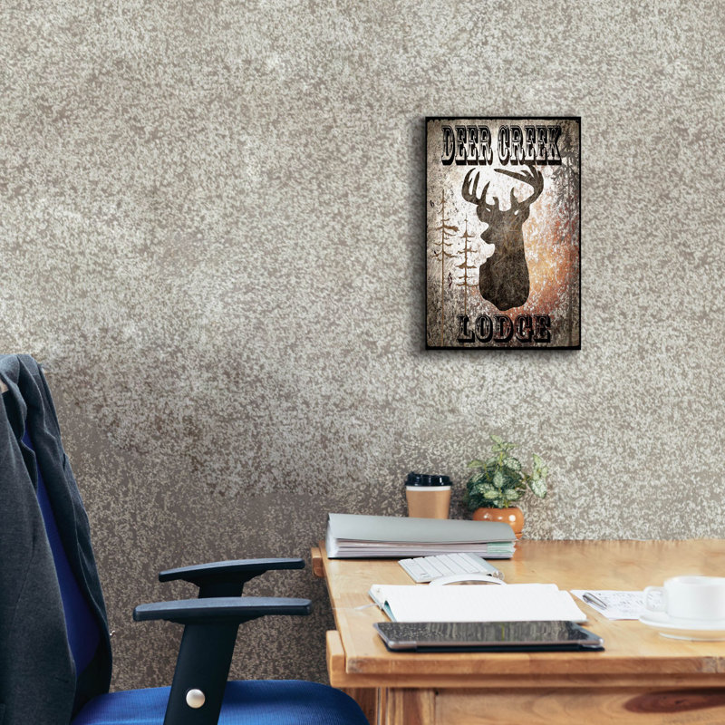 «Mabelle Lodge Deer Creek Lodge on Canvas» par Lightbox Journal Print, H 18 po x l 12 po x P 0,75 po