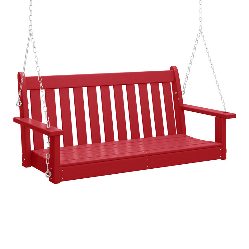 Balancelle 51 po HDPE, Rouge