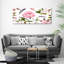 Floral Pattern - Wrapped Canvas Print