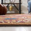 Tapis rouge crocheté à la main Childers-22211872
