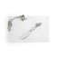 White Orchid Small Cheese Board with Knife
