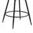 26" H Swivel Counter Stool with Metal Frame-646976536-647515519