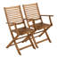 Fayston 6-Person Wooden Patio Dining Set