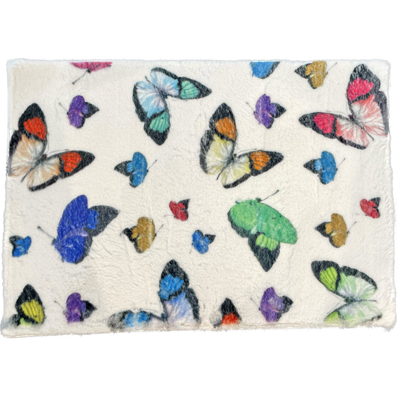 Tapis lavable Butterfly, Rectangulaire 8 pi x 10 pi