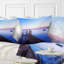 Coussin en bois au crépuscule - oreiller imprimé Sea & Shore-29828466-29855037