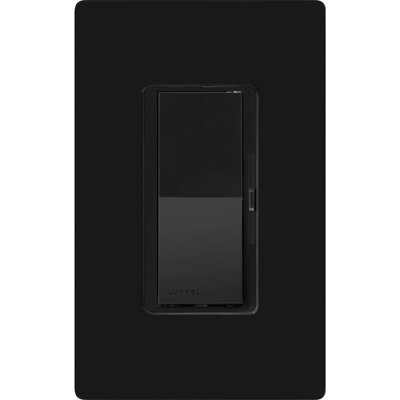 1 gradateur à 3 voies Lutron Diva noir 600 W