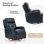 Fauteuil inclinable manuel pivotant Rudisill-80890601