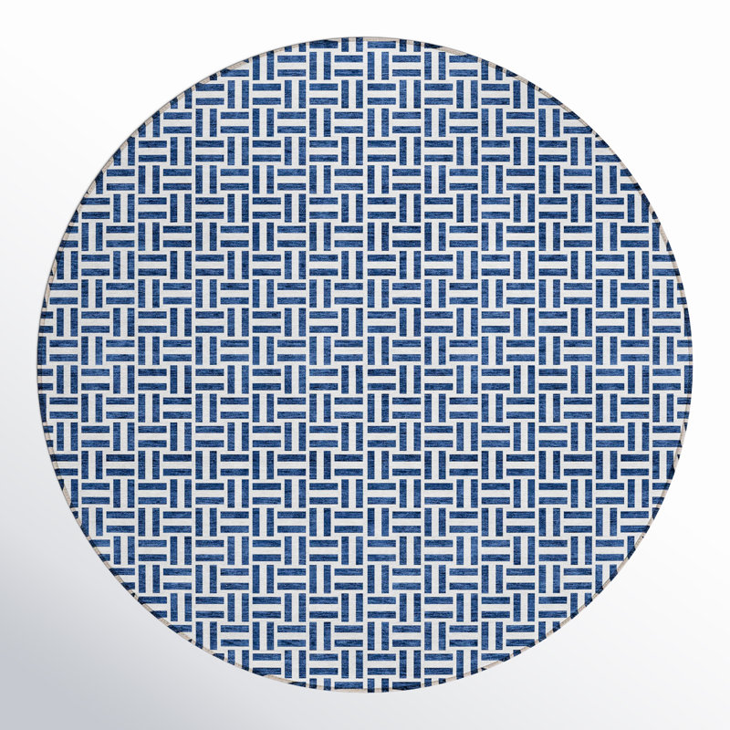Tapis Maliana 1 pi 8 po x 2 pi 6 po, Rond 8 pi