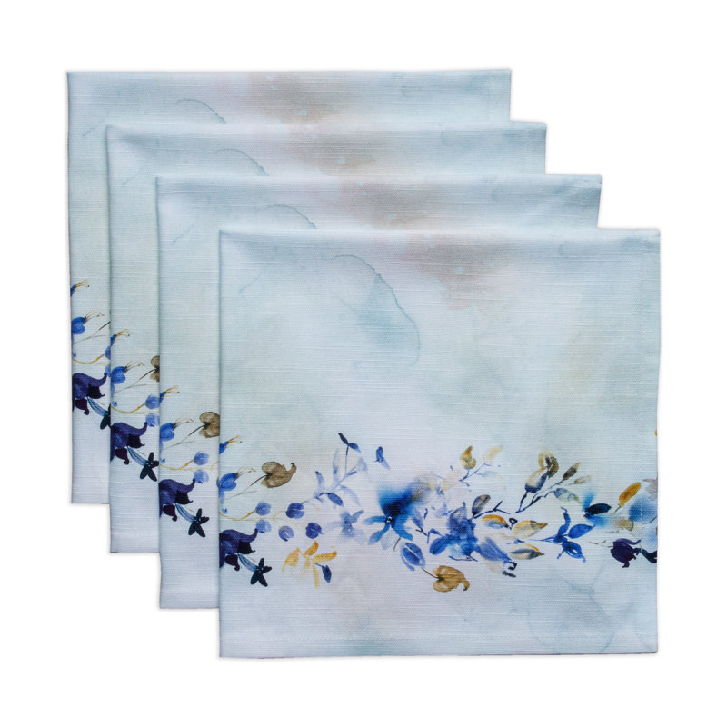 Ensemble de serviettes 4 pièces 100% coton Lazy Summer Days