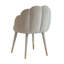 Chaise d'appoint capitonnée en velours-57705925