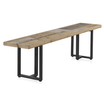 Tisbury Solid Wood Bench