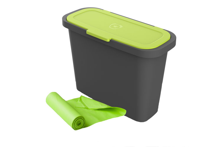 compost bin with locking lid