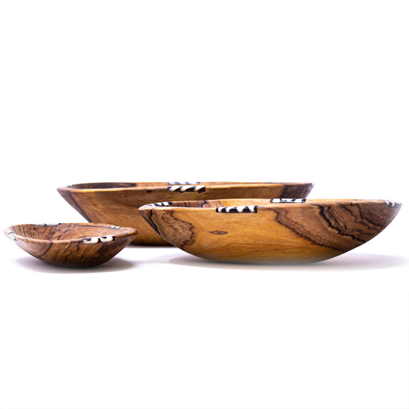 Bol de service en bois Wishek