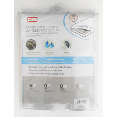 Waterproof Zipper Mattress Protector Case Pack