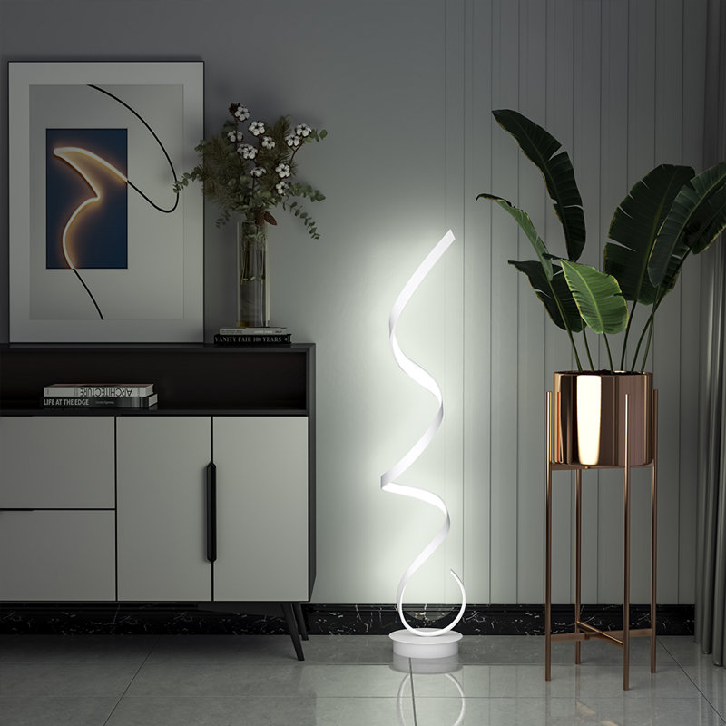 131cm LED Novelty Floor Lamp, White