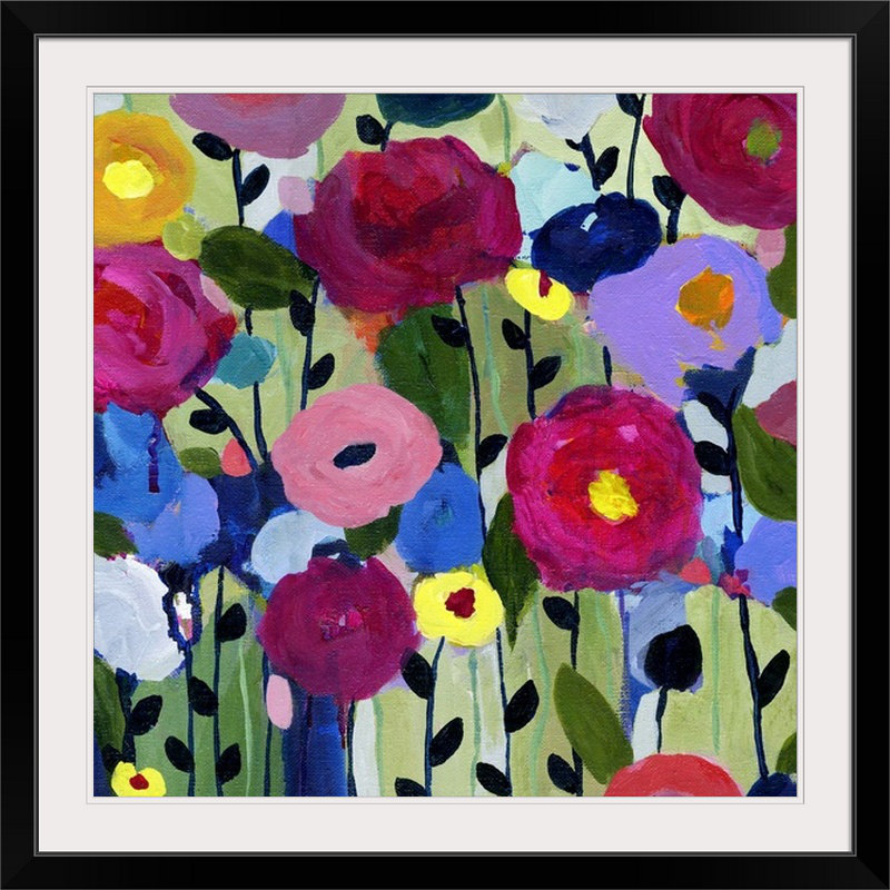 «Prayer Garden» par Askins, Carrie Schmitt, reproduction d'art, H 35 po x l 35 po x P 1,5 po, Toile