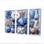 Ensemble de salon de plage en poterie bleue et blanche VI - Beach Pottery-107190124-107190126
