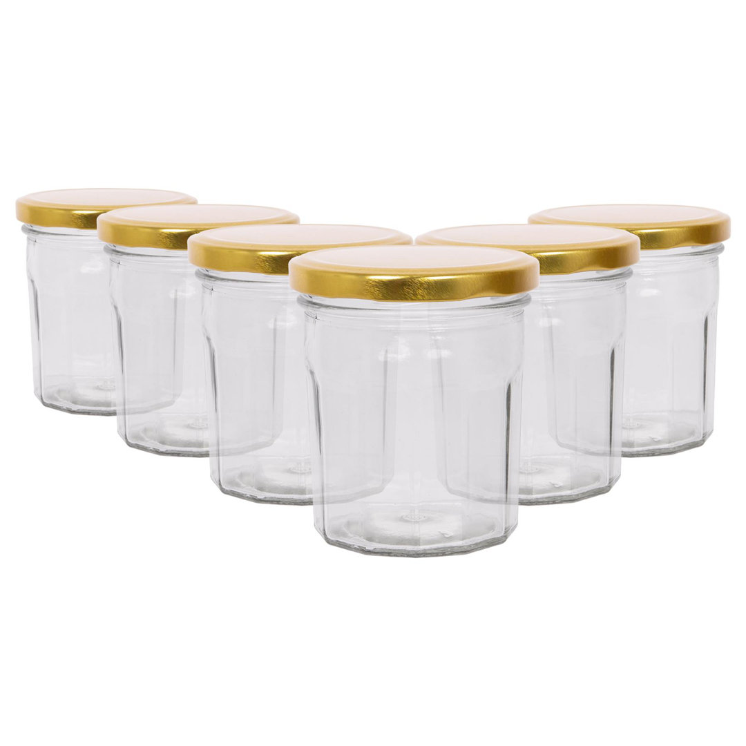 Glass Jar - Set of 6