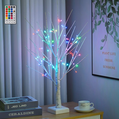 1.97' H Lighted Artificial Christmas Tree