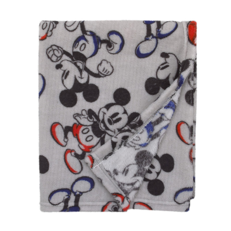 Couverture pour bébé très douce disney mickey mouse