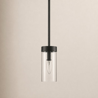 Angeline Single Light Glass Dimmable Pendant